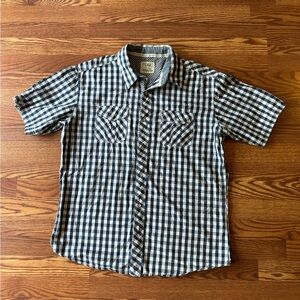 MENS PD & C Casual Short Sleeve Shirt Size XL NWT